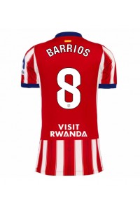 Atletico Madrid Pablo Barrios #8 Fotballdrakt Hjemme Klær Dame 2026-27 Korte ermer